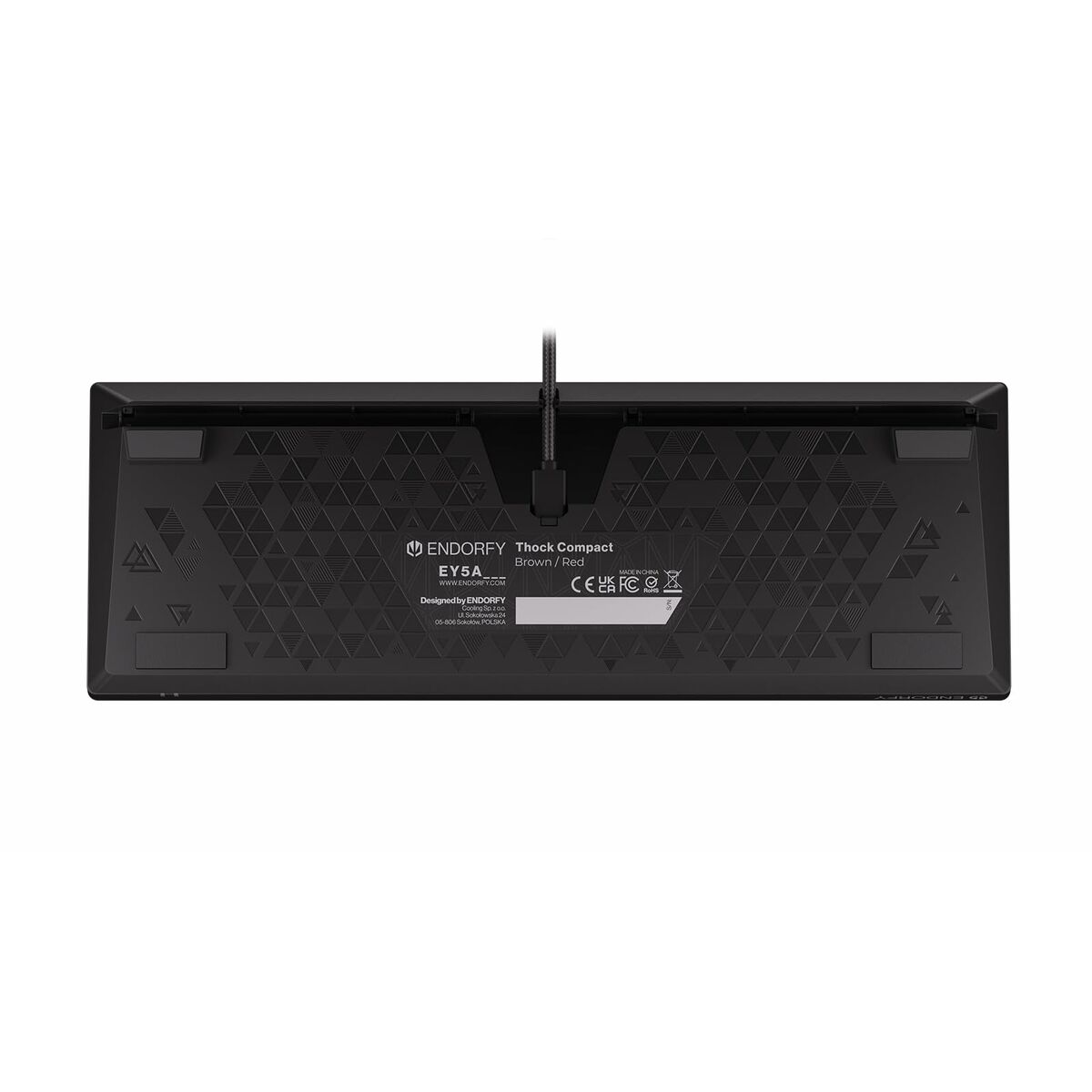 Клавиатура Endorfy EY5A071 Чёрный Красный-4