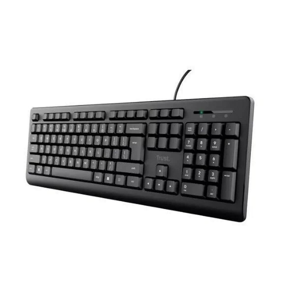 Клавиатура Trust 24639 Чёрный Английский EEUU QWERTY-2