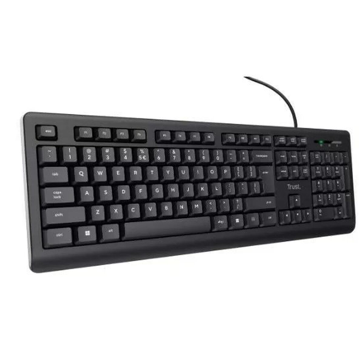 Клавиатура Trust 24639 Чёрный Английский EEUU QWERTY-3
