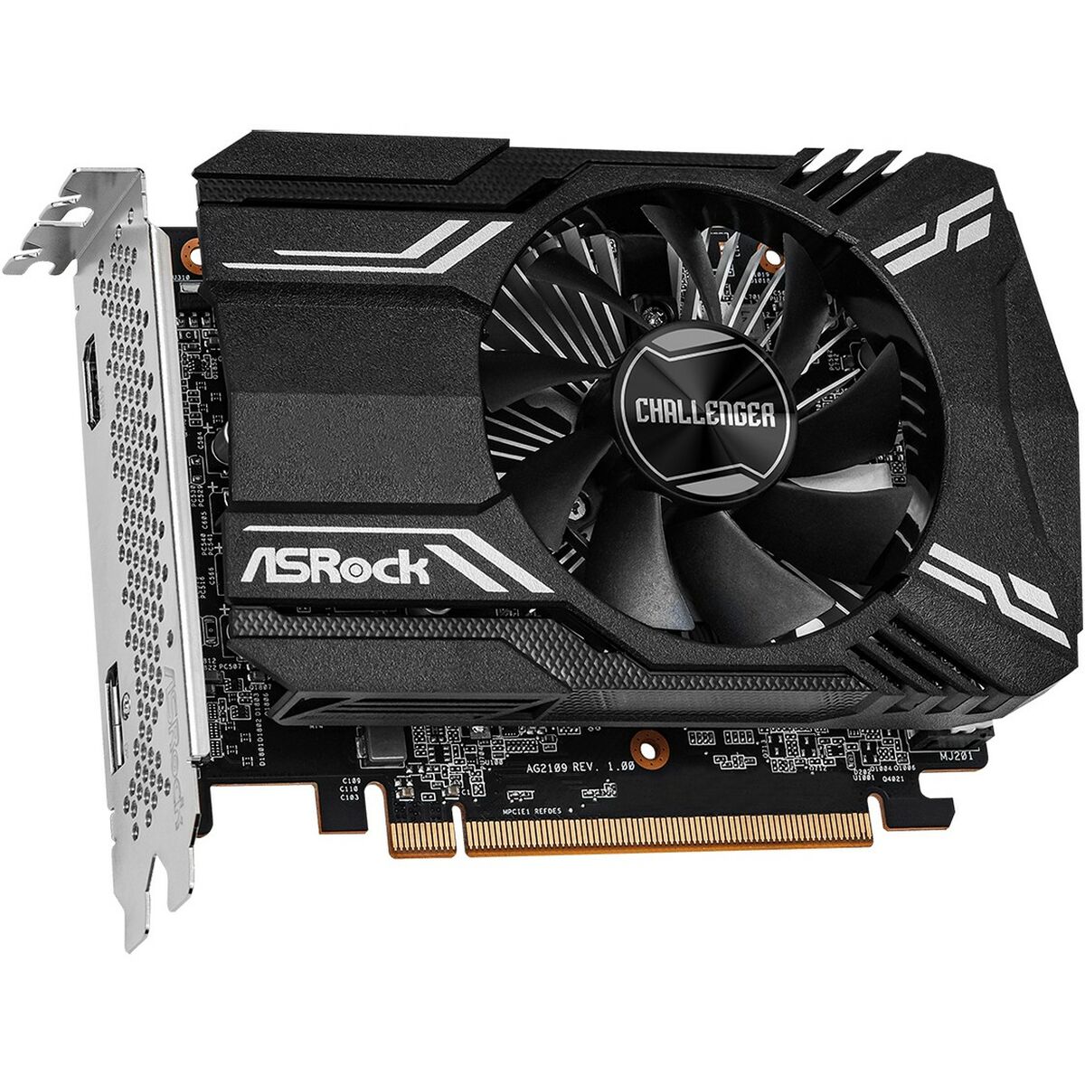 Графическая карта ASRock RX6400 CLI 4G AMD Radeon RX 6400 GDDR6 4 GB-4