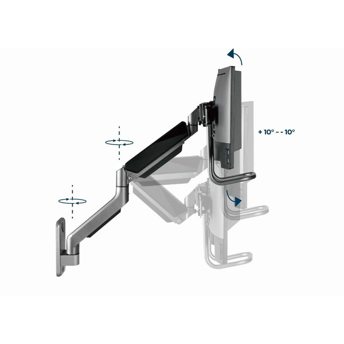 Настенный кронштейн GEMBIRD MA-WA2-02 17 32-3