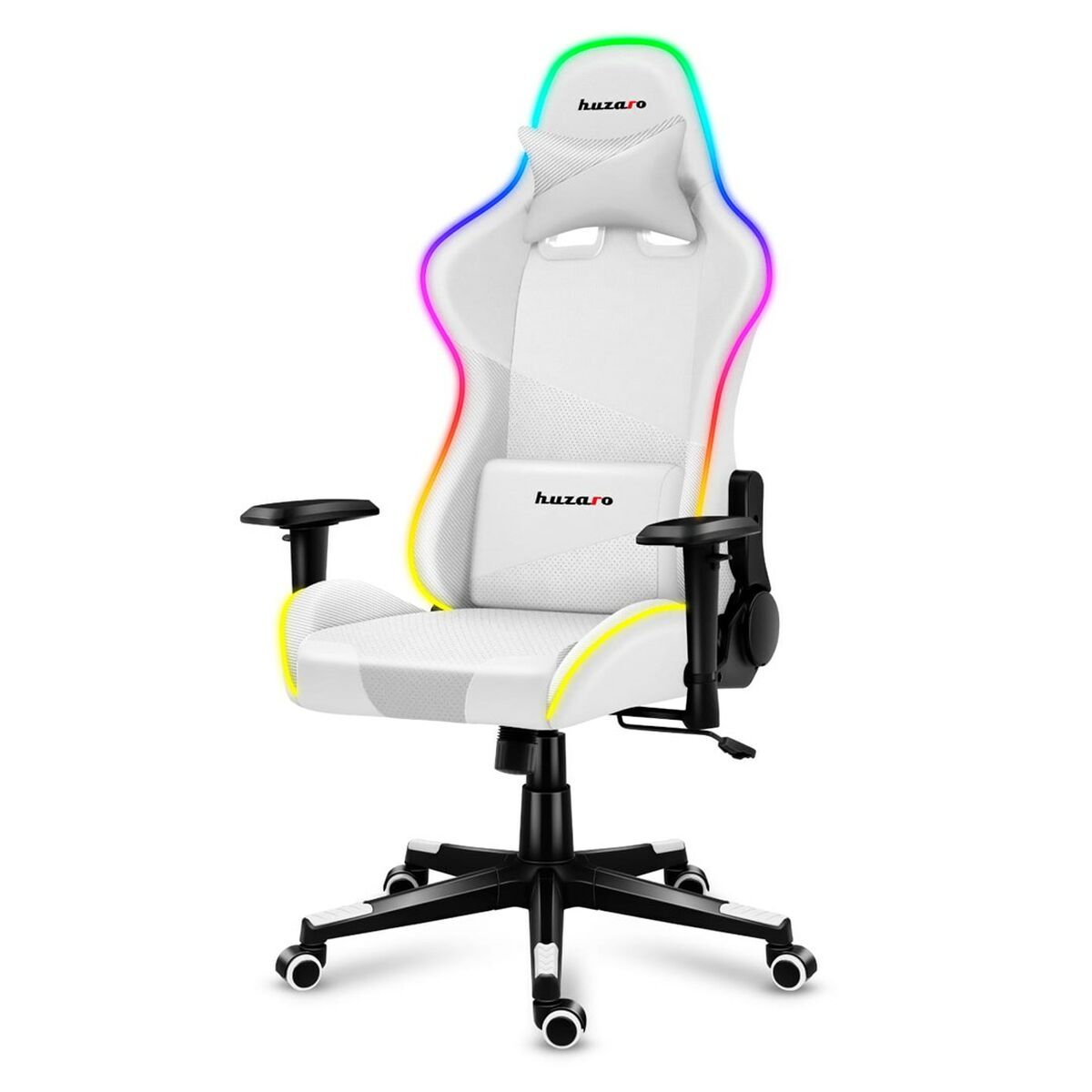 Стул Gaming Huzaro Force 6.2 RGB Белый-3