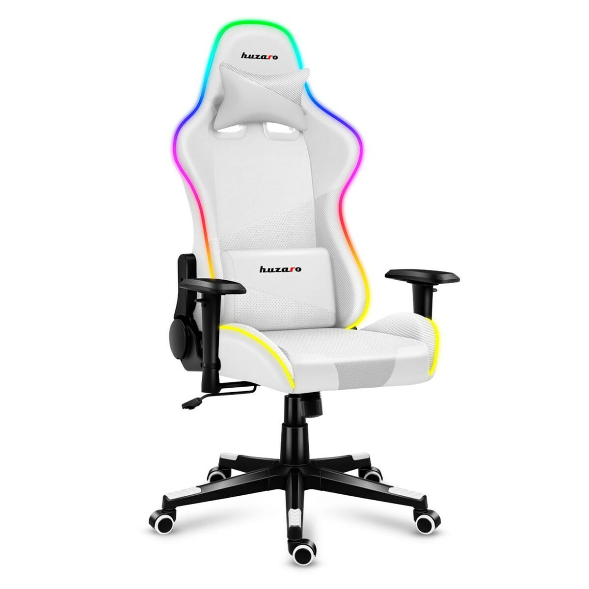 Стул Gaming Huzaro Force 6.2 RGB Белый-4