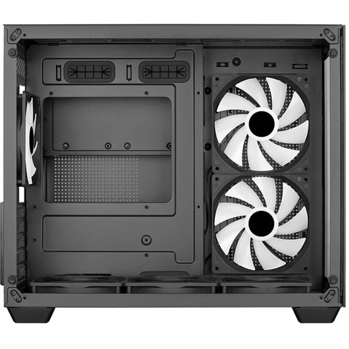 Блок полубашня ATX Galileo Aerocool AEROPGSDRYFTMINI-BK Чёрный Разноцветный-4
