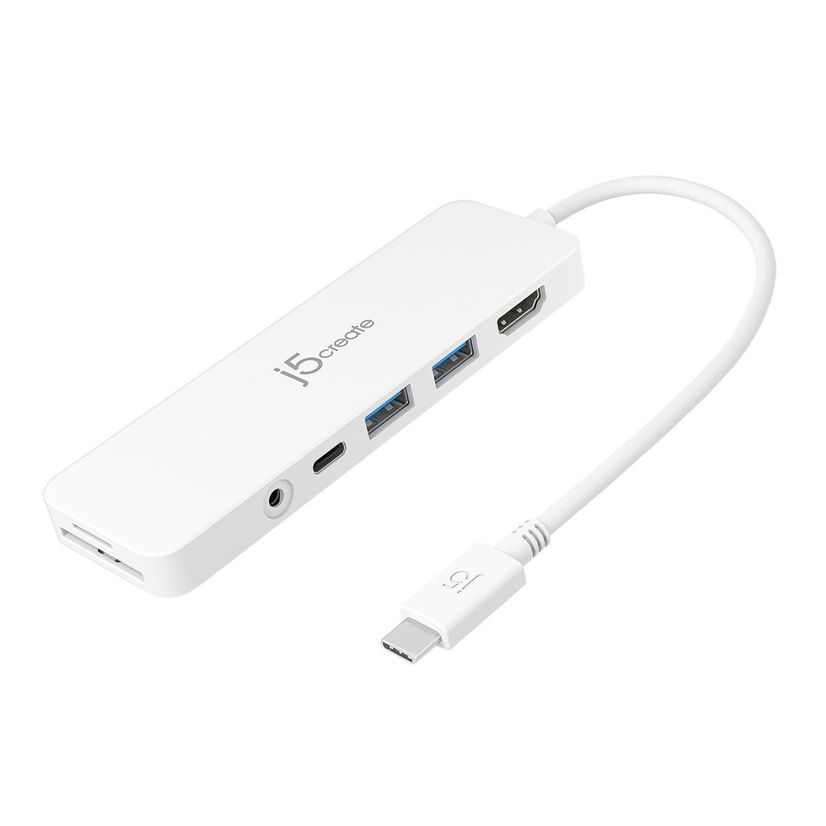 USB-разветвитель j5create JCD373-N Белый-3
