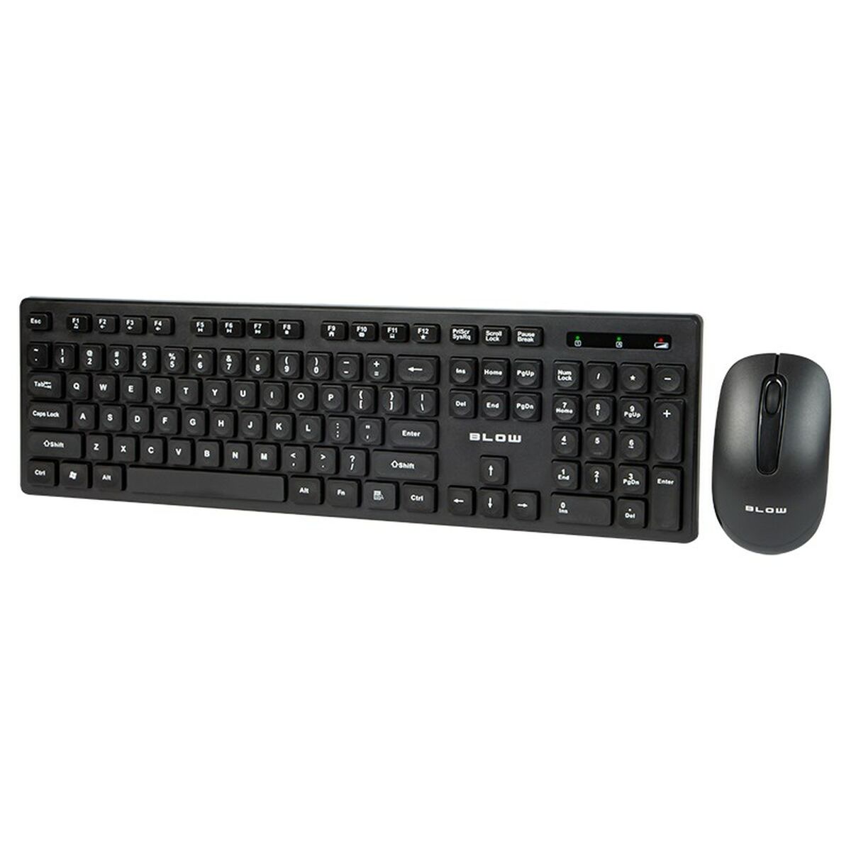 Клавиатура и мышь Blow 85-468# Чёрный QWERTY-3