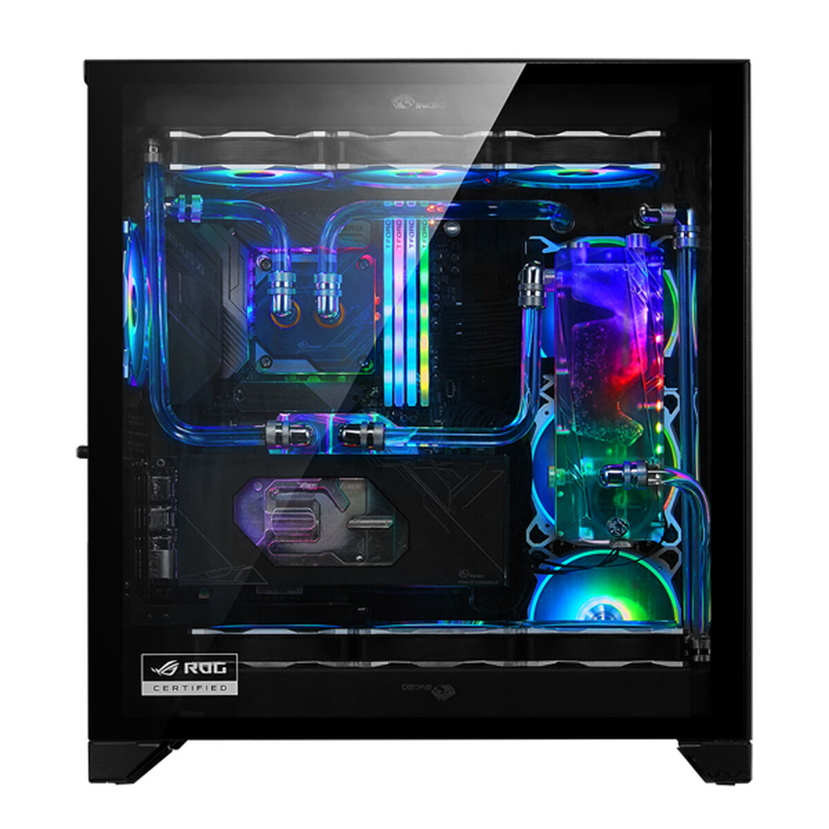 Блок полубашня ATX Galileo Lian-Li Dynamic X 28,5 x 51,3 x 47,1 cm Чёрный Разноцветный-4
