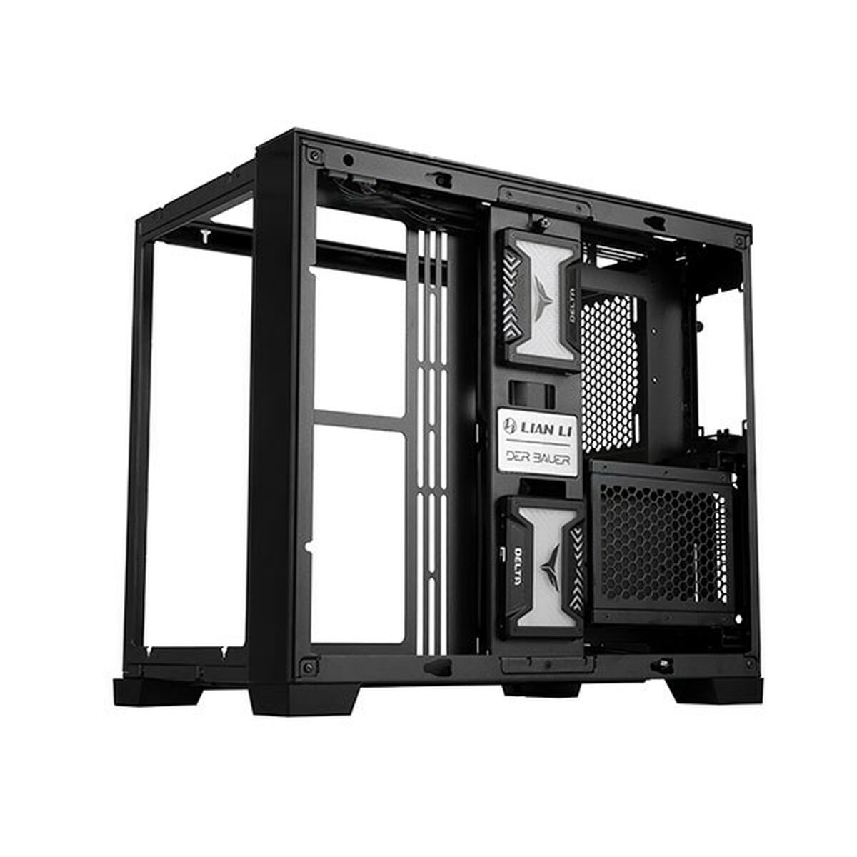 Блок полубашня ATX Galileo Lian-Li O11D MINI -X Чёрный-2