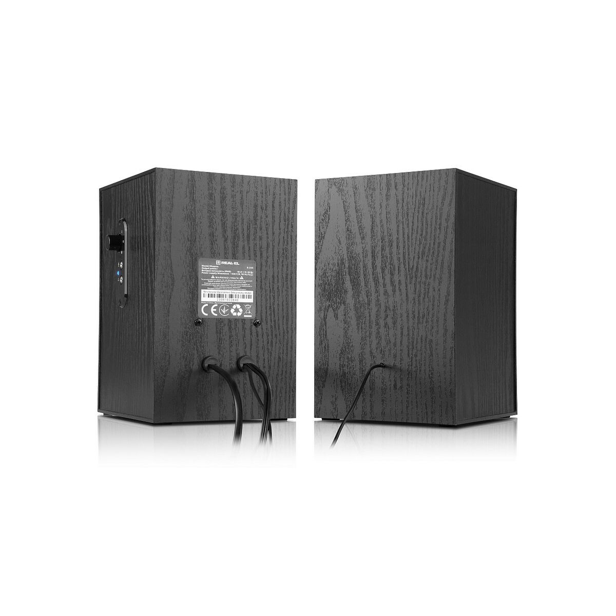 Динамики для ПК Real-El S-235 Чёрный 18 W-8