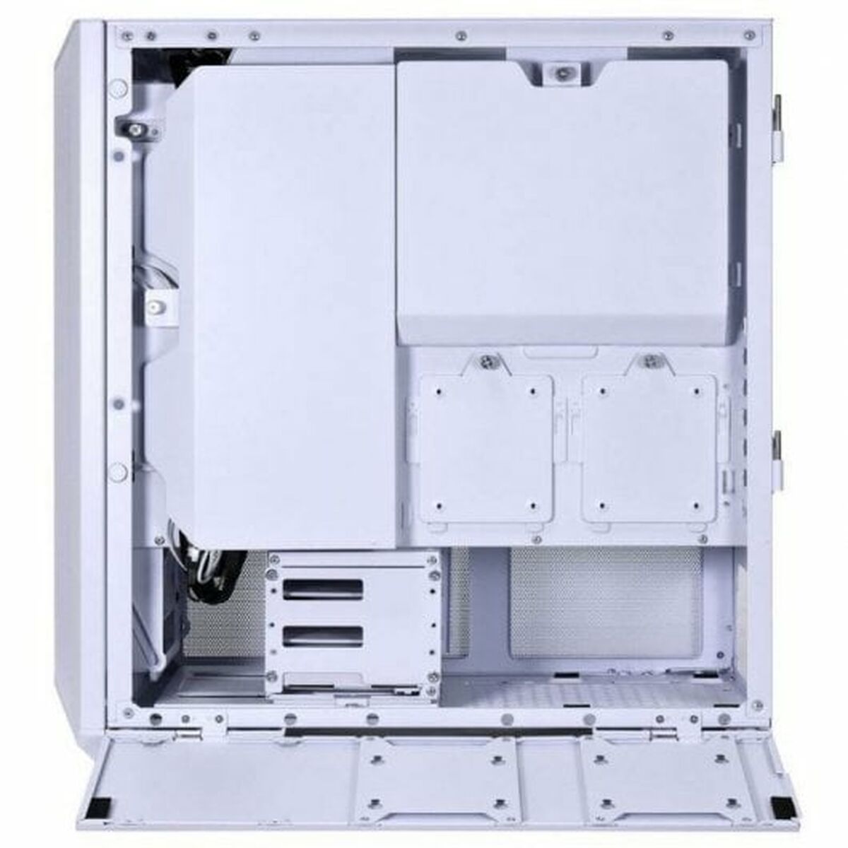 Блок полубашня ATX Galileo Lian-Li LANCOOL II MESH C RGB SNOW Белый Чёрный Snow white-3
