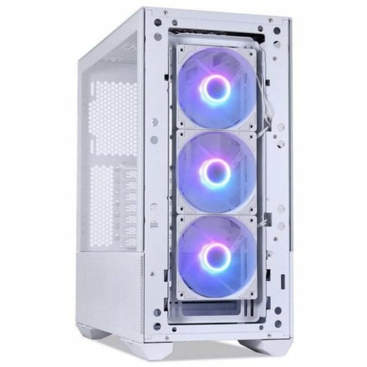 Блок полубашня ATX Galileo Lian-Li LANCOOL II MESH C RGB SNOW Белый Чёрный Snow white-5