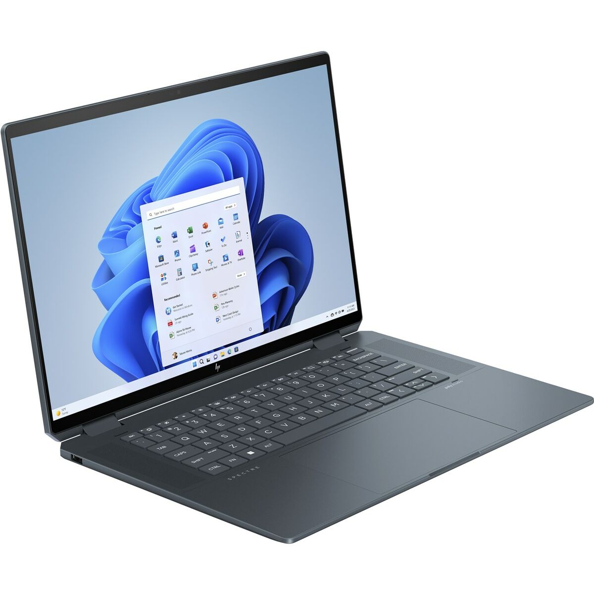 Ноутбук HP Spectre x360 16-aa0075nw 16 16 GB RAM 1 TB SSD Qwerty US Intel Core Ultra 7 155H-7