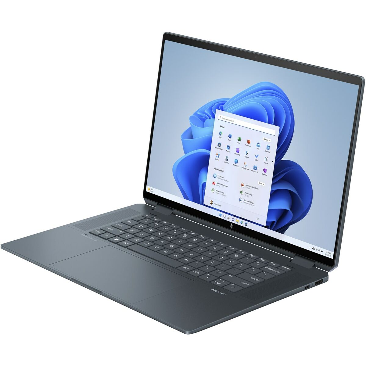 Ноутбук HP Spectre x360 16-aa0075nw 16 16 GB RAM 1 TB SSD Qwerty US Intel Core Ultra 7 155H-8