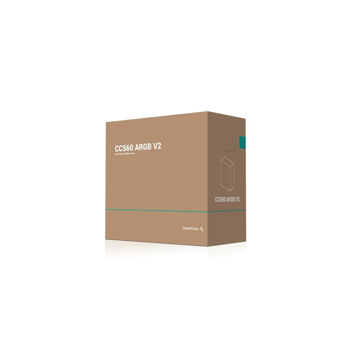 Блок полубашня ATX Galileo DEEPCOOL R-CC560-BKTAA4-G-2 Чёрный-2