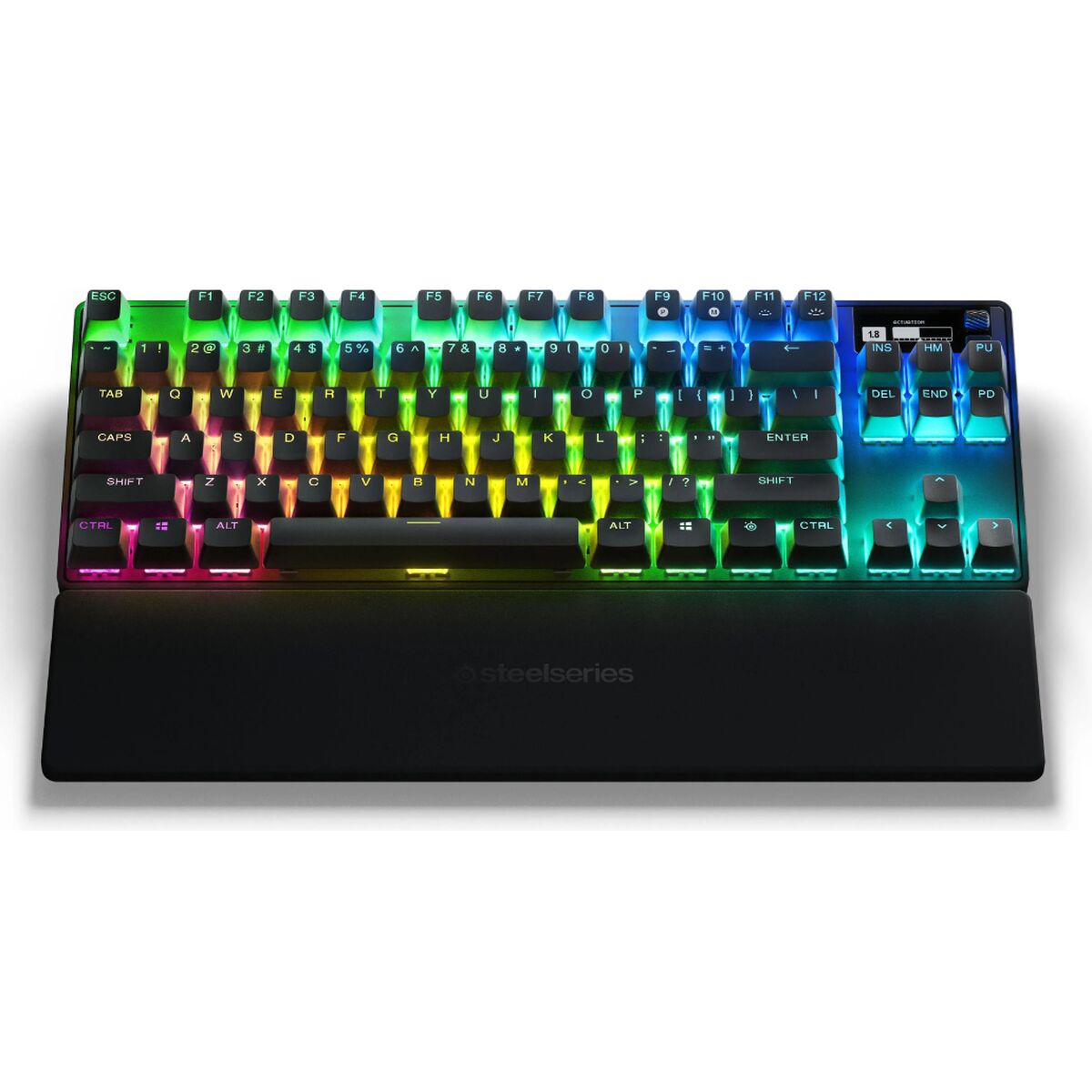 Беспроводная клавиатура SteelSeries Apex 9 Чёрный Разноцветный Монохромный QWERTY Qwerty US-2