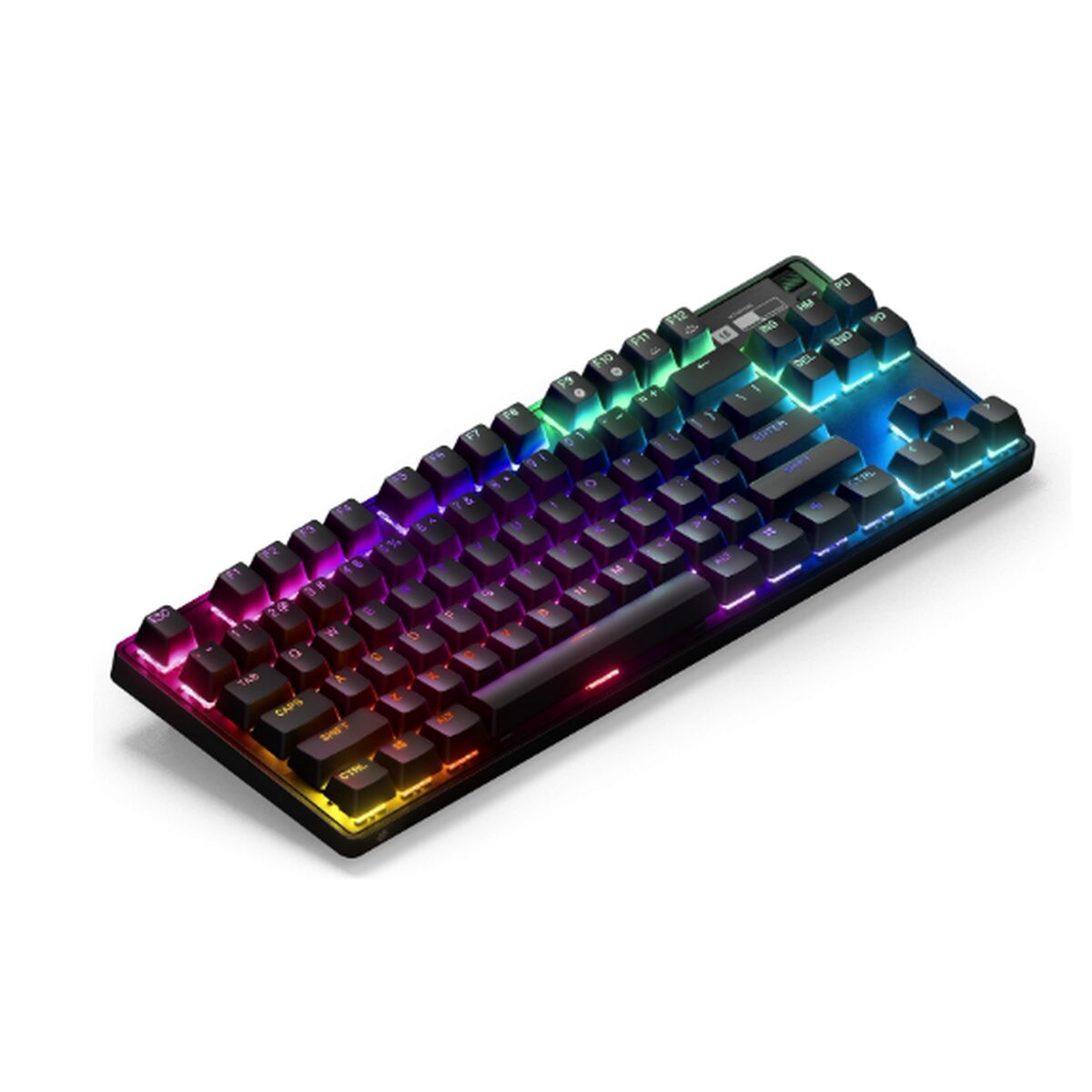 Беспроводная клавиатура SteelSeries Apex 9 Чёрный Разноцветный Монохромный QWERTY Qwerty US-4
