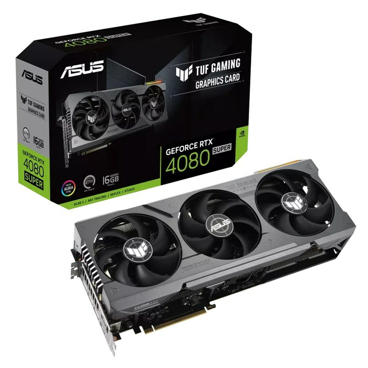 Графическая карта Asus TUF-RTX4080S GEFORCE RTX 4080 SUPER 16 GB GDDR6X-8