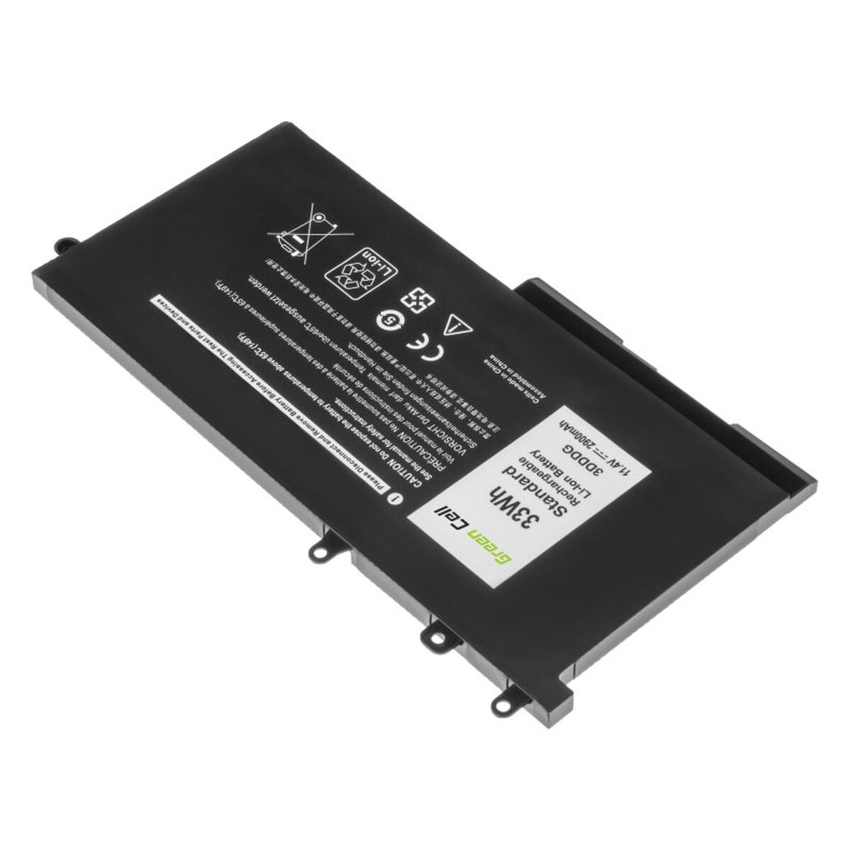 Батарея для ноутбука Green Cell 3DDDG Чёрный 2900 mAh-2