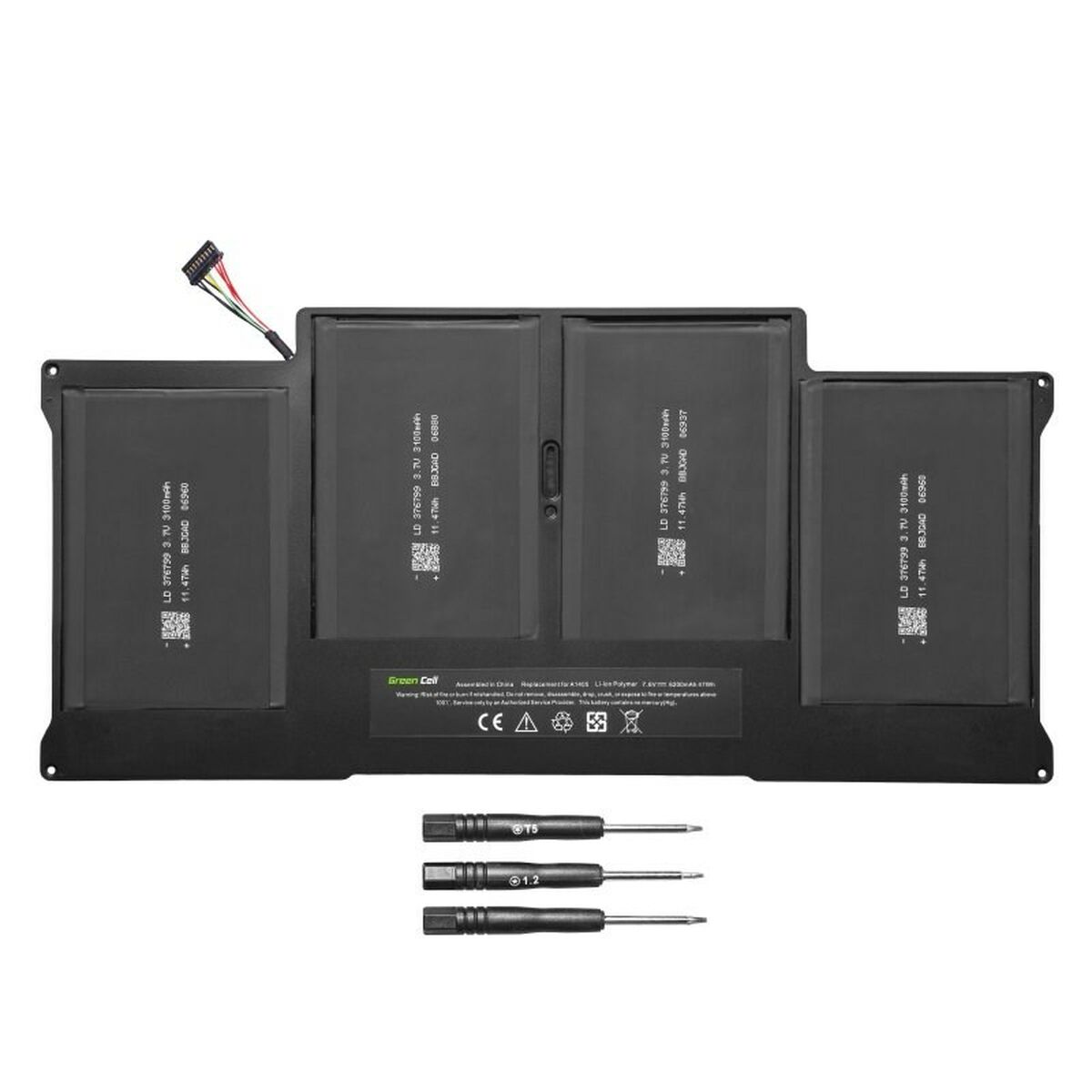 Батарея для ноутбука Green Cell AP14V2 Чёрный 47 Wh-3