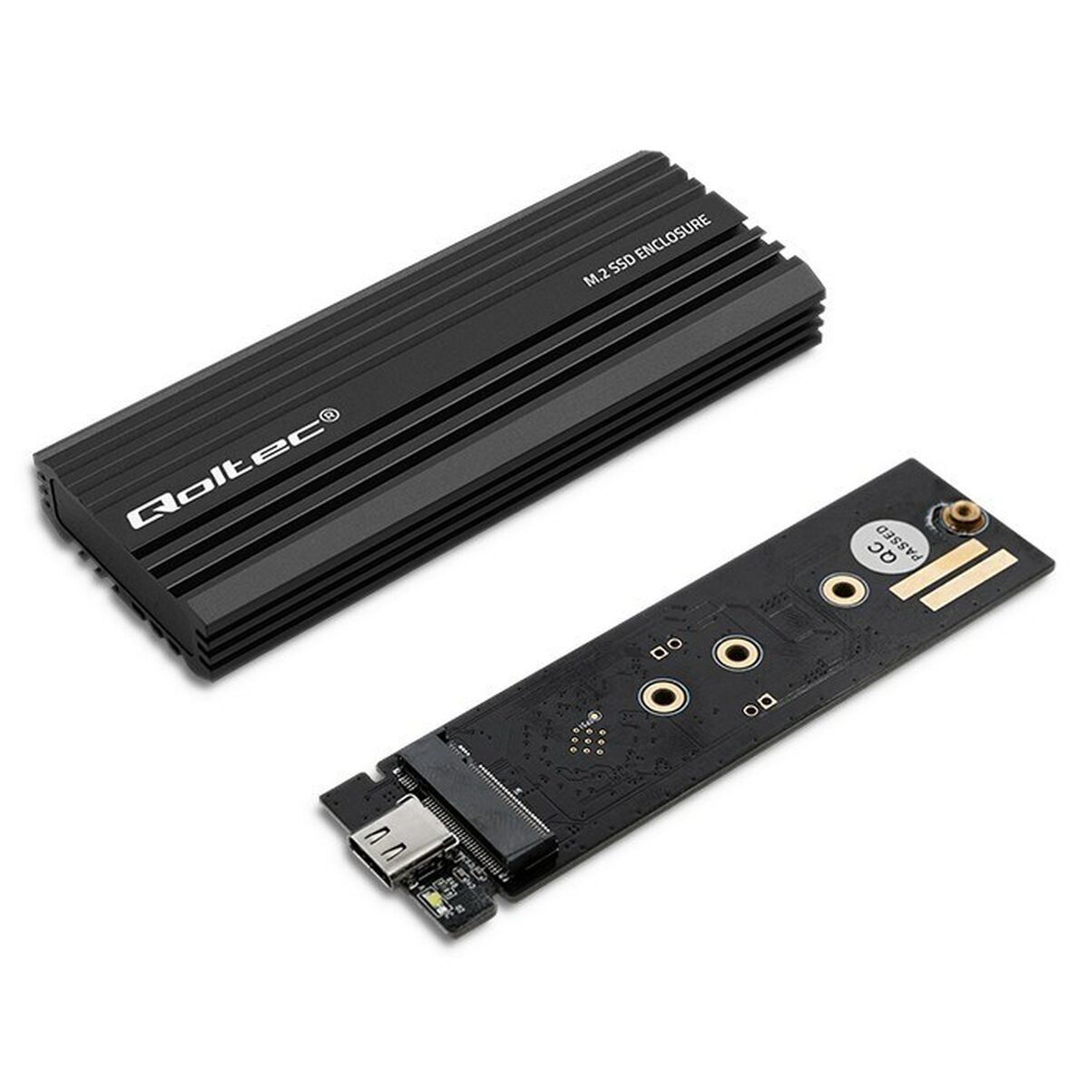 Qoltec 52270黑色硬盘外壳-5