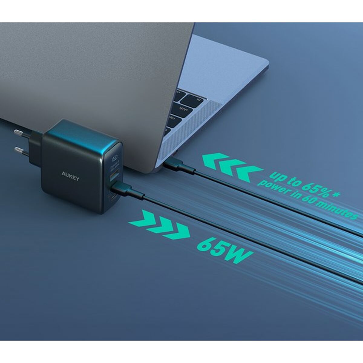 Aukey PA-B6T Սև 65 W (1 հատ)-6