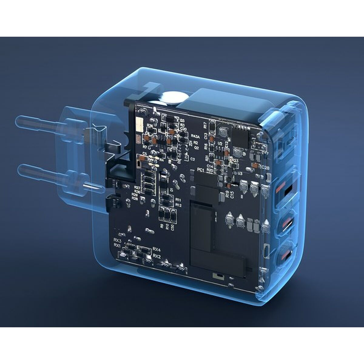 Aukey PA-B6T Սև 65 W (1 հատ)-7