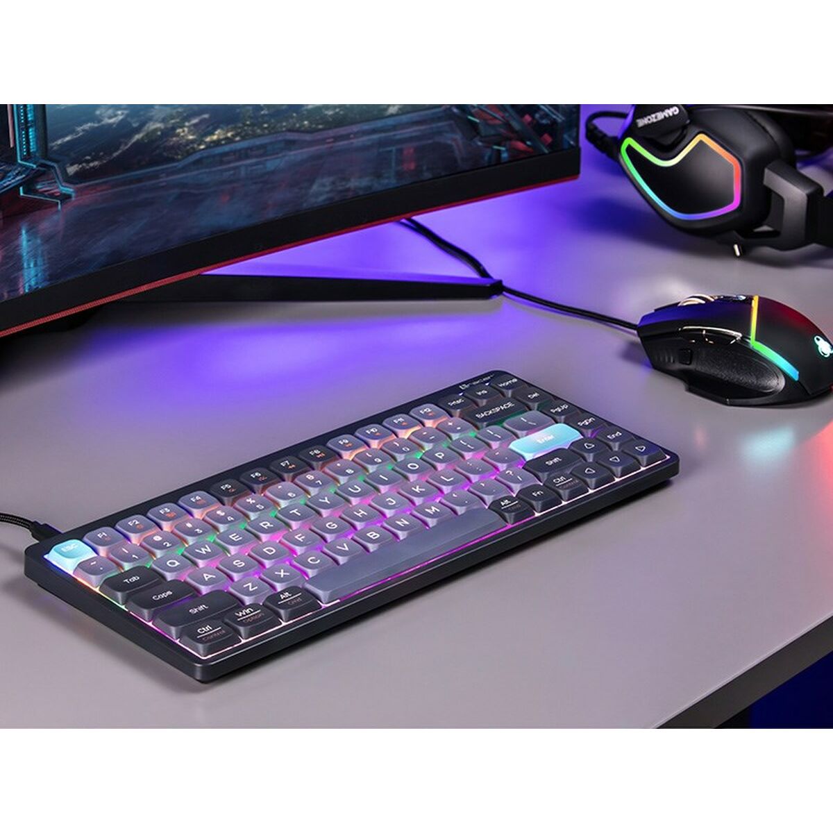 Механическая клавиатура Tracer TRAKLA47308 Белый Разноцветный QWERTY-5
