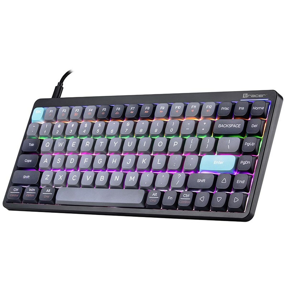 Механическая клавиатура Tracer TRAKLA47308 Белый Разноцветный QWERTY-6
