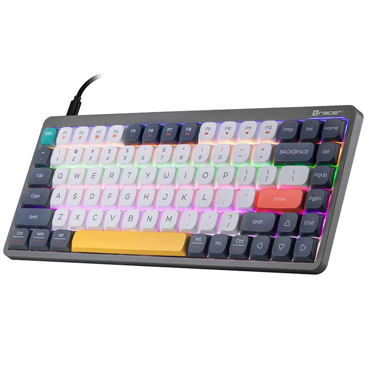 Механическая клавиатура Tracer TRAKLA47279 Белый Разноцветный QWERTY-5