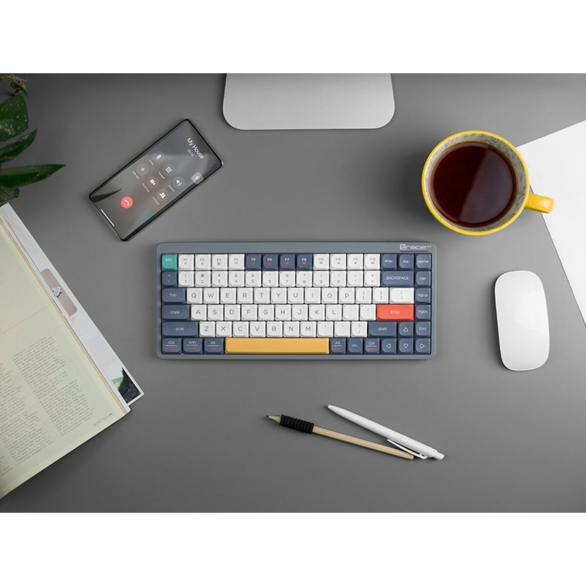 Механическая клавиатура Tracer TRAKLA47279 Белый Разноцветный QWERTY-8