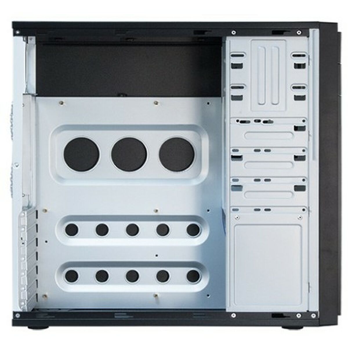 Блок полубашня ATX Galileo Chieftec HQ-01B-OP Чёрный-2