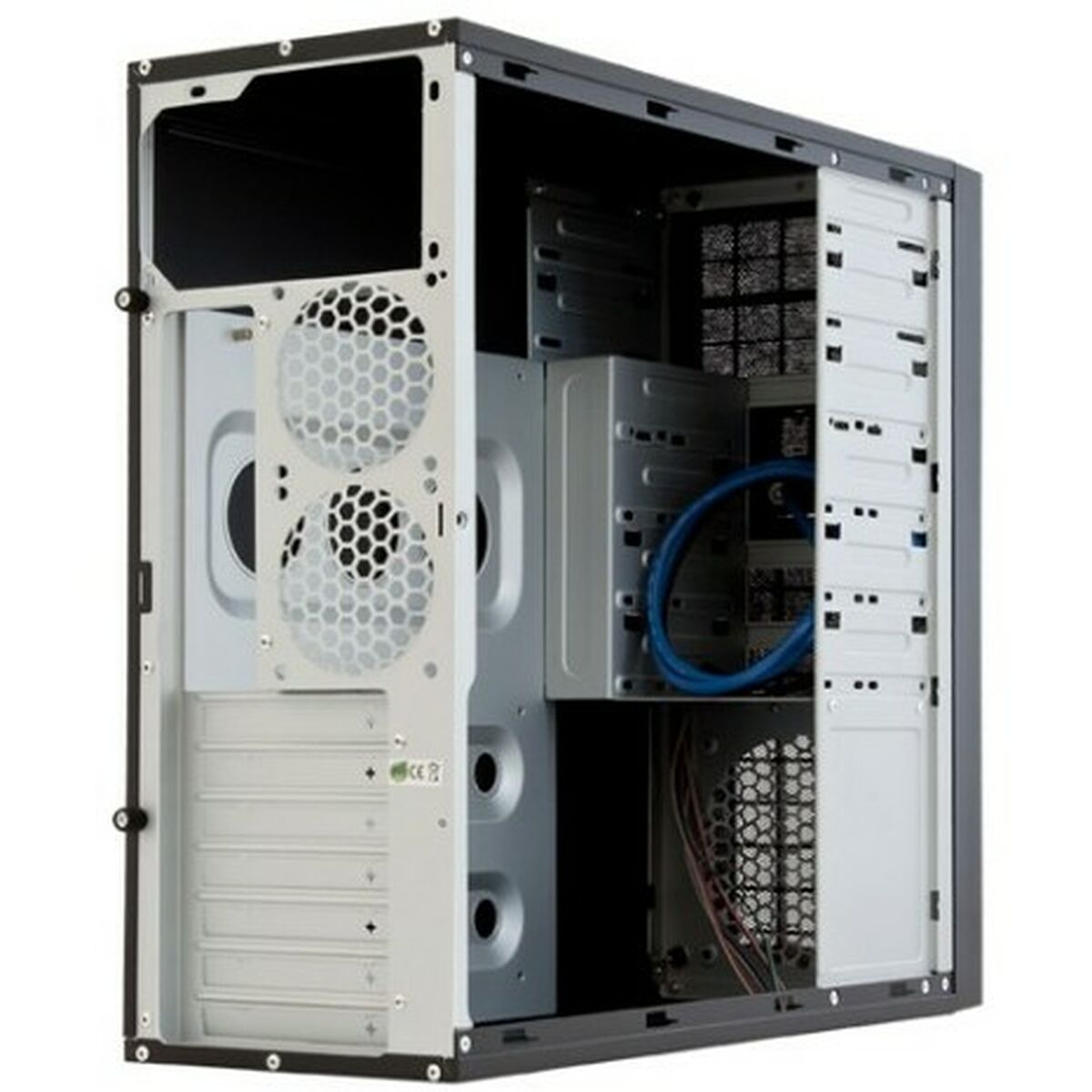 Блок полубашня ATX Galileo Chieftec HQ-01B-OP Чёрный-3