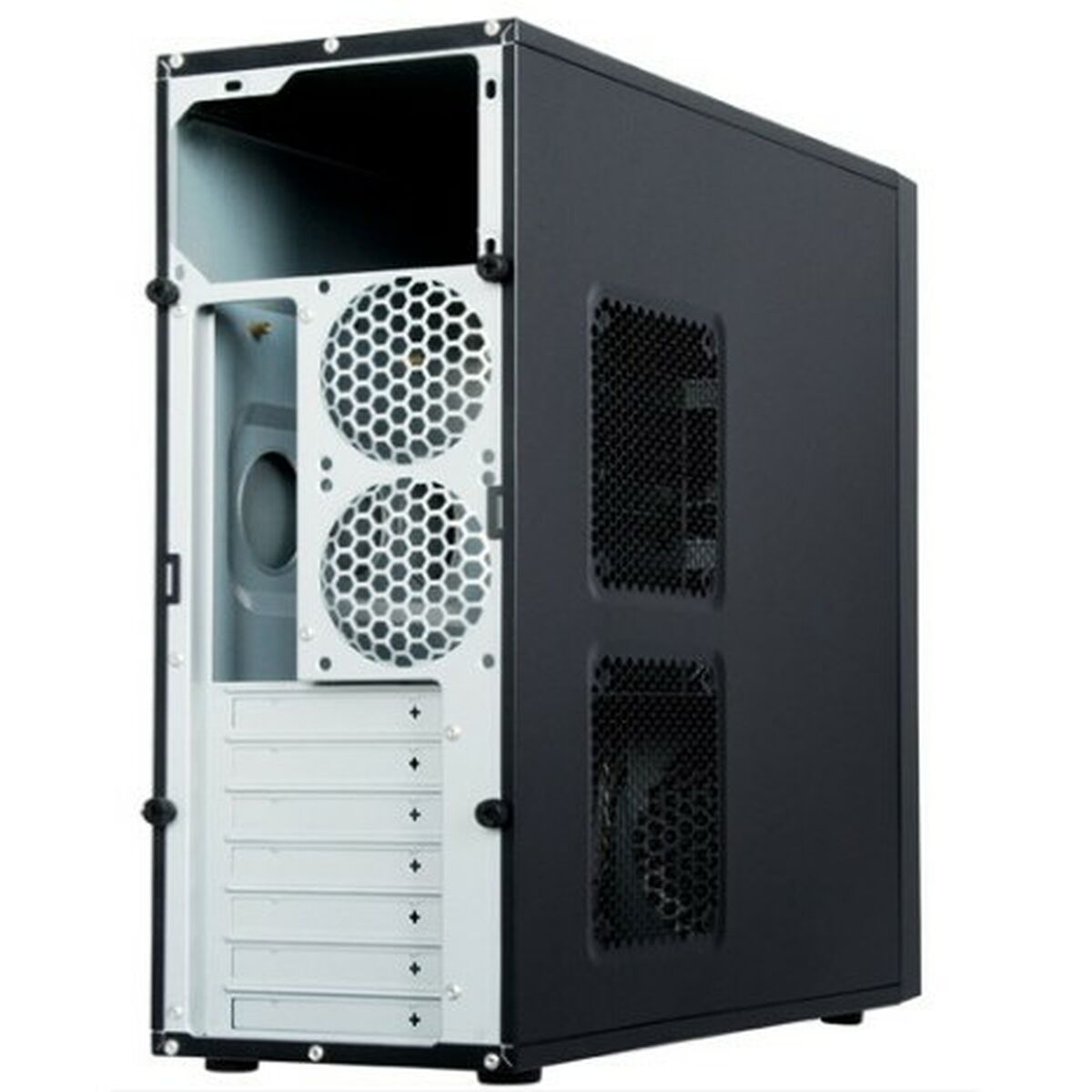Блок полубашня ATX Galileo Chieftec HQ-01B-OP Чёрный-6