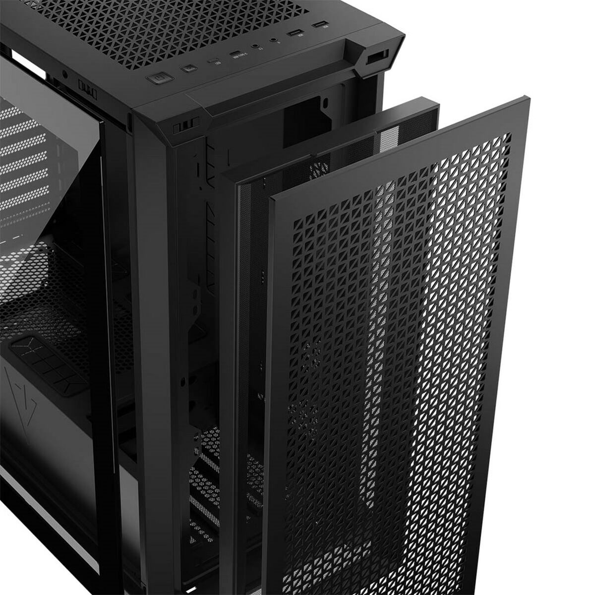 Блок полубашня ATX Galileo Modecom VOLCANO EXPANSE T APEX ARGB Чёрный-5