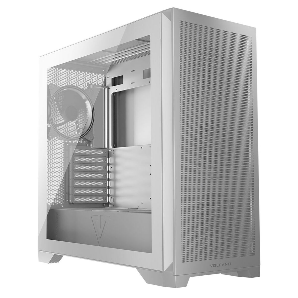 Блок полубашня ATX Galileo Modecom VOLCANO EXPANSE S APEX ARGB Белый-3