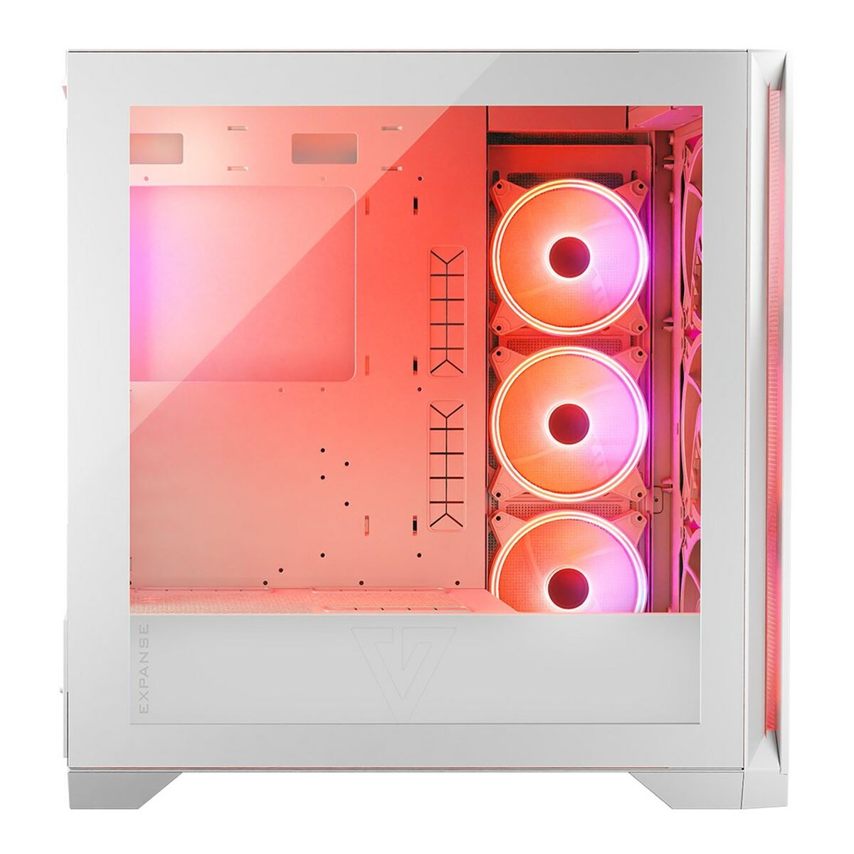 Блок полубашня ATX Galileo Modecom VOLCANO EXPANSE S APEX ARGB Белый-7
