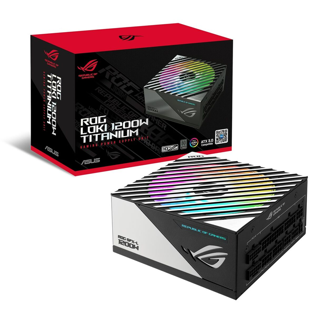 Источник питания Asus -LOKI-1200T-SFX-L SFX-L 1200 W 80 PLUS Platinum-8