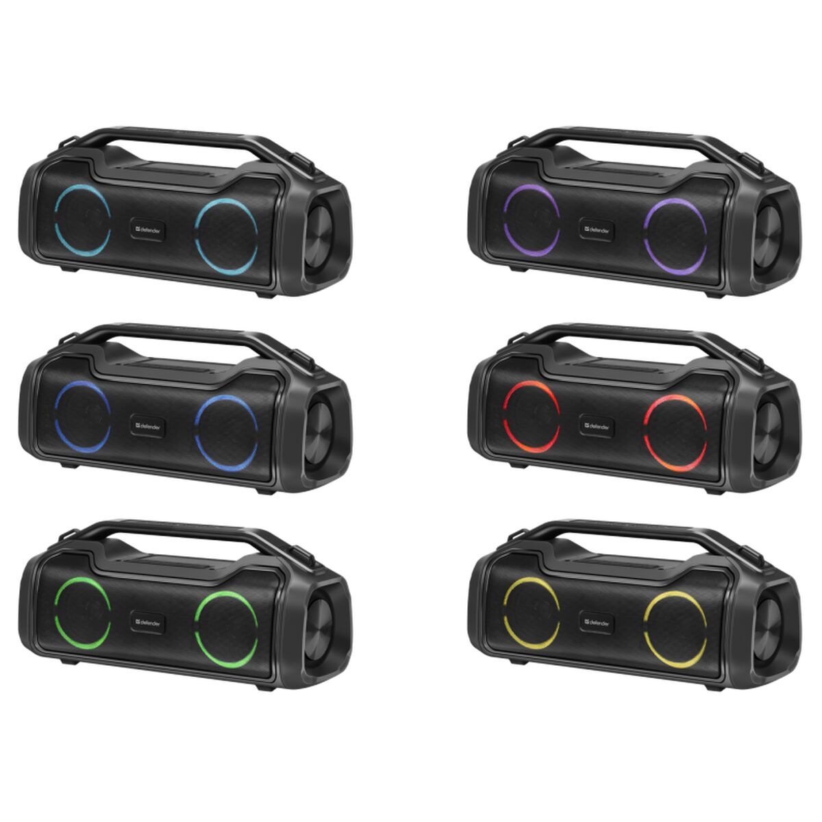 Портативный Bluetooth-динамик Defender BeatBox 50 Чёрный 50 W (1 штук)-3