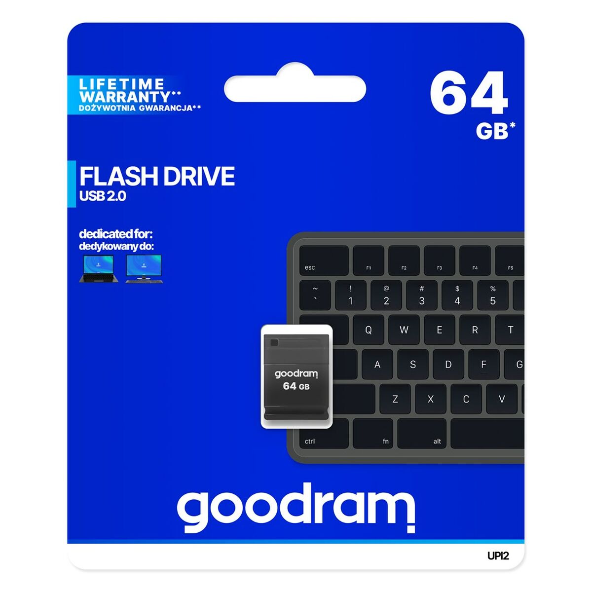 USВ-флешь память GoodRam UPI2-0640K0R11 Чёрный 64 Гб-4