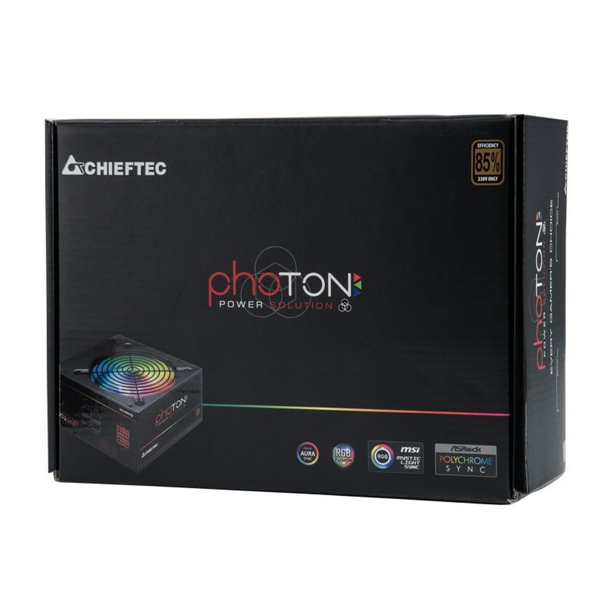 Источник питания Chieftec CTG-750C-RGB ATX PS/2 750 W-6