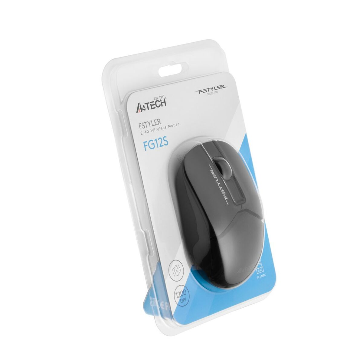 Оптическая беспроводная мышь A4 Tech A4TMYS47120 Чёрный-4