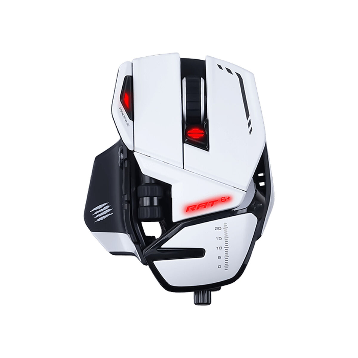Mouse Mad Catz MR04DCINWH000-0 Beyaz Çok Renkli Tek Renkli 12000 dpi