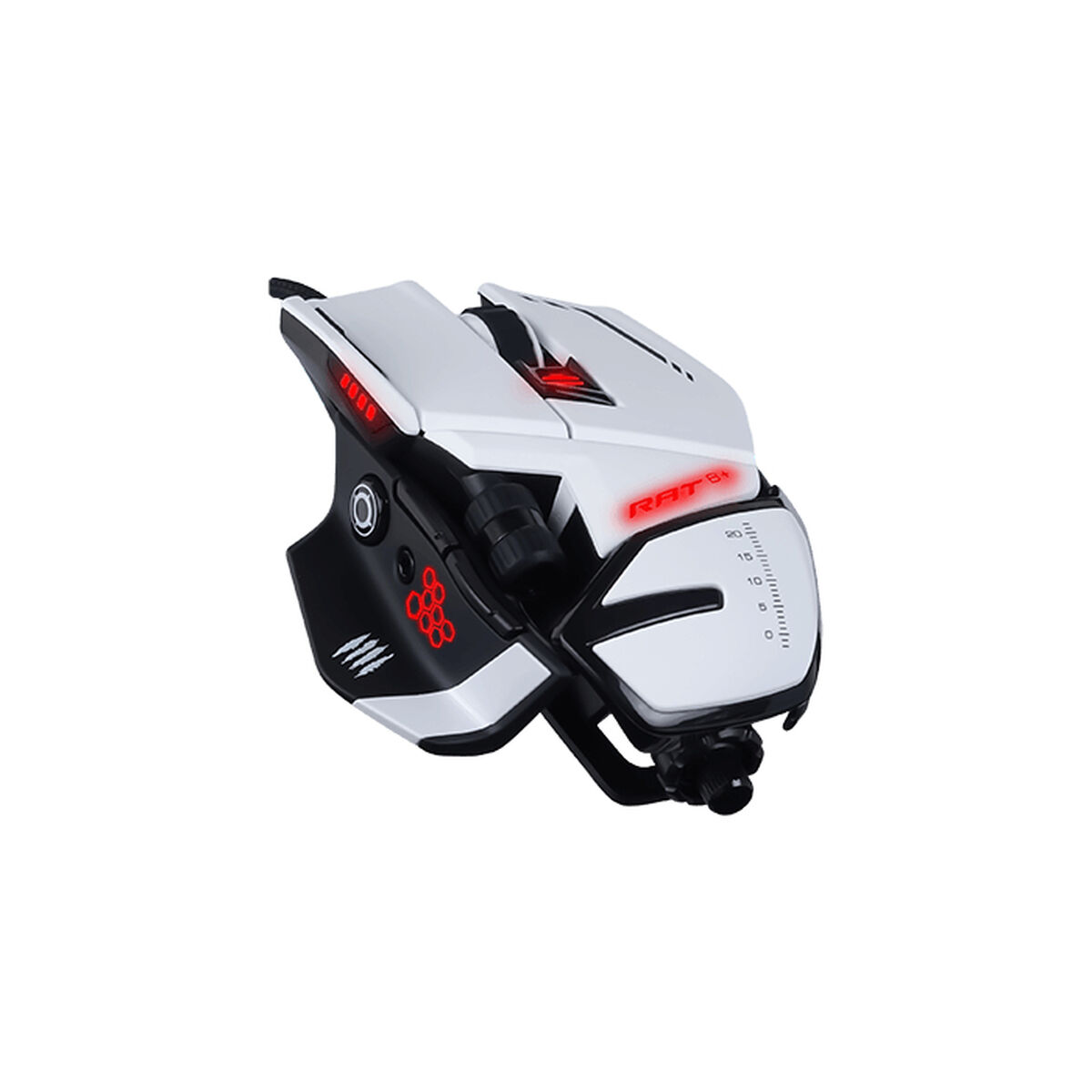 Мышь Mad Catz MR04DCINWH000-0 Белый Разноцветный Монохромный 12000 dpi-2