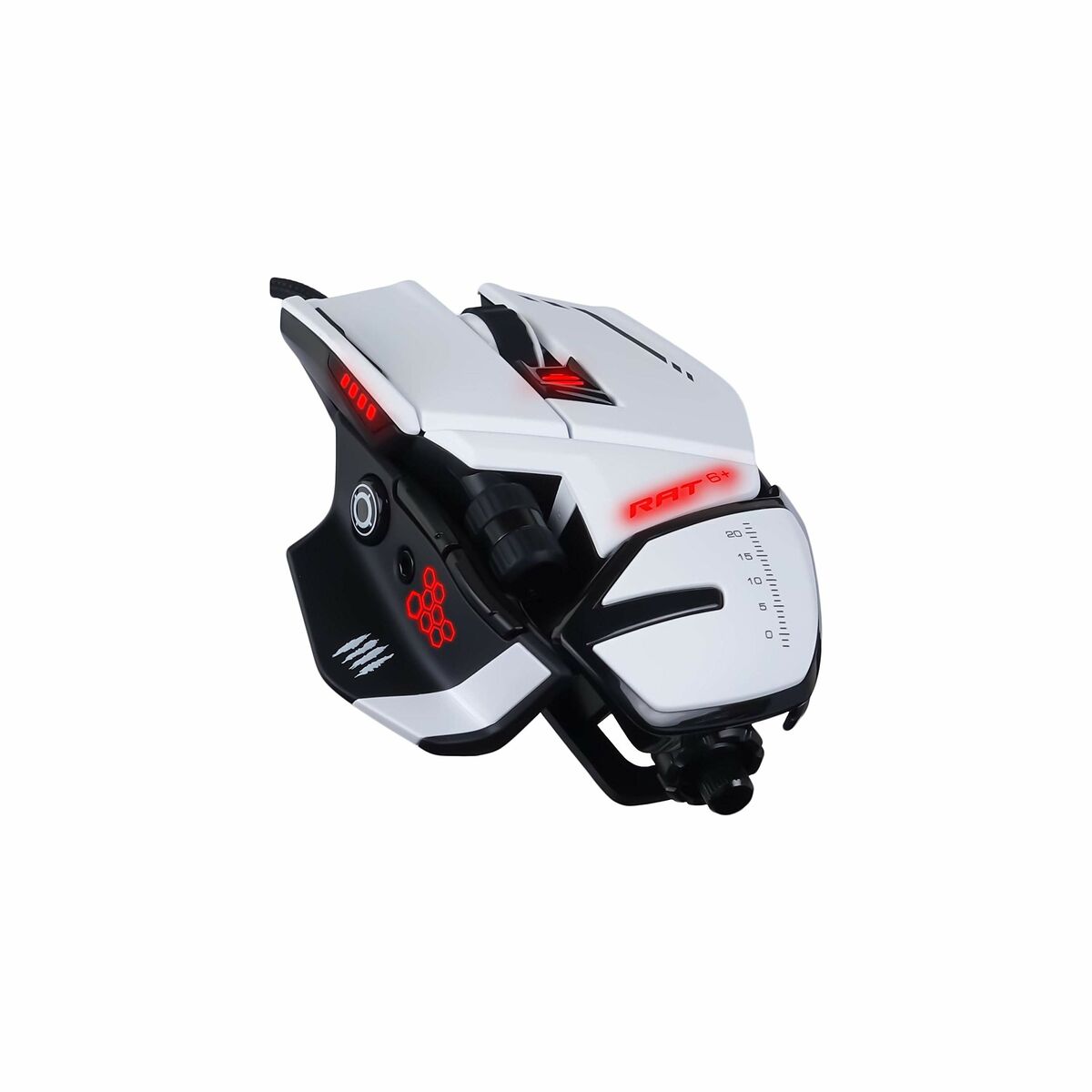 Мышь Mad Catz MR04DCINWH000-0 Белый Разноцветный Монохромный 12000 dpi-5