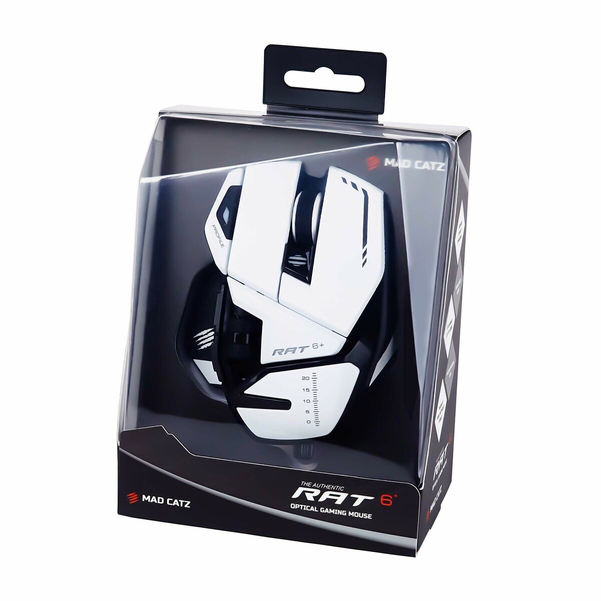 Мышь Mad Catz MR04DCINWH000-0 Белый Разноцветный Монохромный 12000 dpi-8