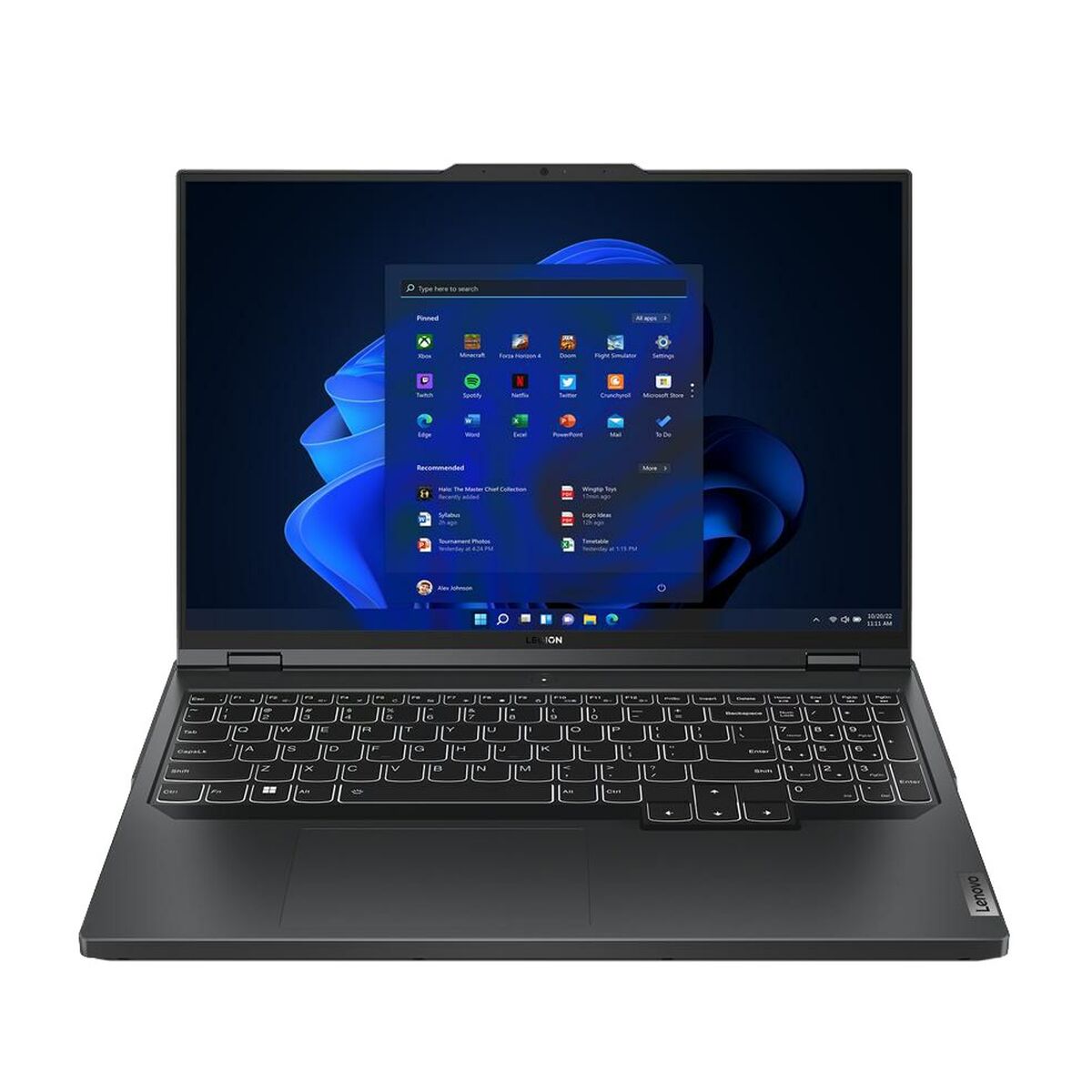 Ноутбук Lenovo Legion Pro 5 16 AMD Ryzen 7 7745HX 16 GB RAM 512 Гб SSD Nvidia Geforce RTX 4070 QWERTY-2