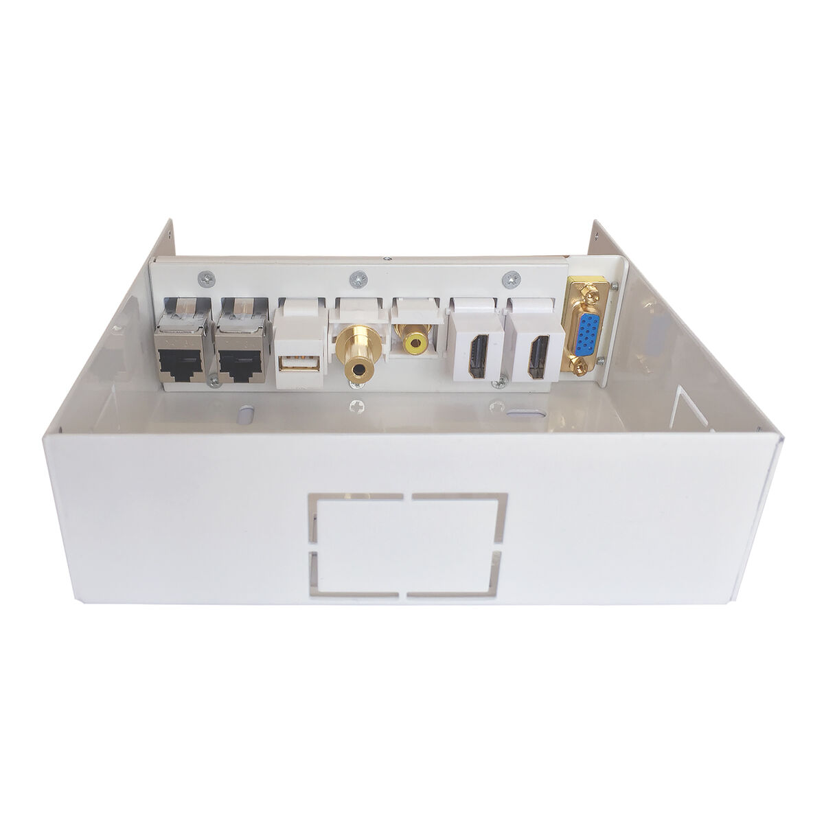 Audiovisual Junction Box Aisens A127-0340 White-3