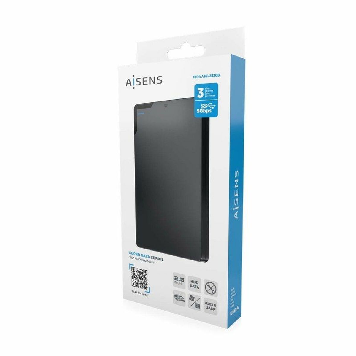 Чехол для жесткого диска Aisens ASE-2520B-5