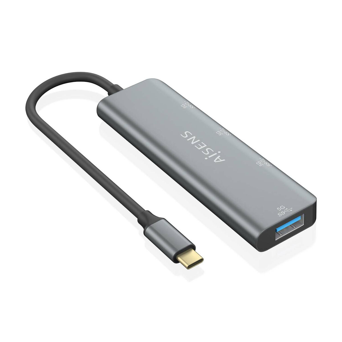 USB-разветвитель Aisens A109-0762 Серый (1 штук)-2