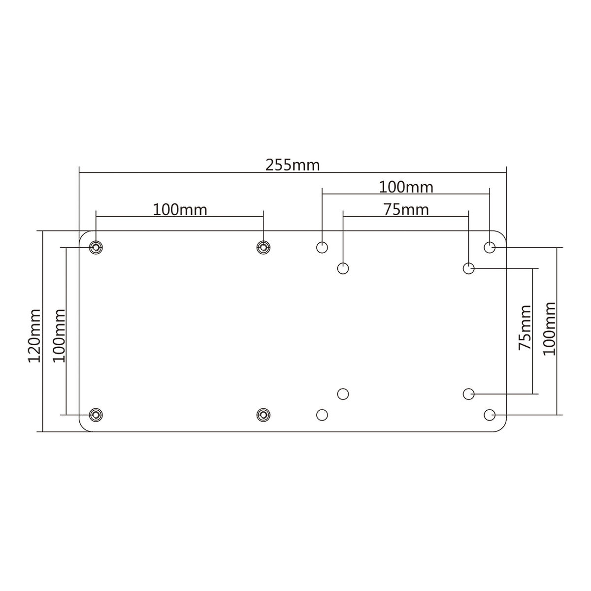 Подставка для ТВ Aisens MPC01-055-2